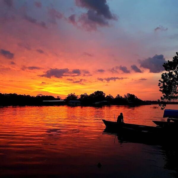 Fotografia del rio Amazonas